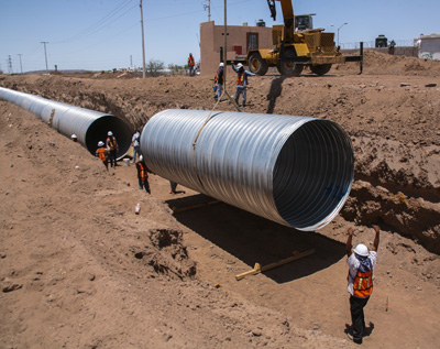 pipe installation