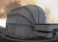 Smoking behind the telescope